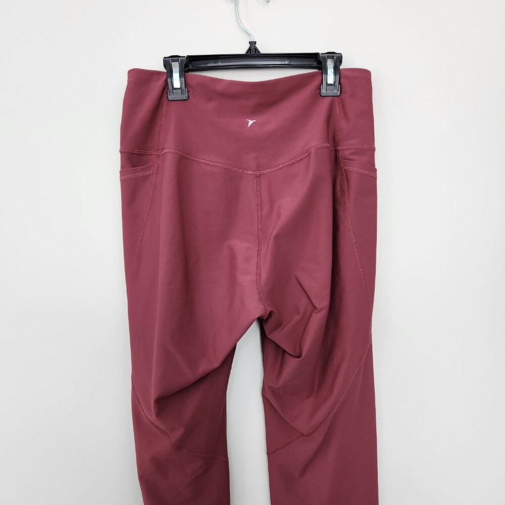 OldNavy L Tall PowerSoft High Rise 7/8 Length Side Pocket Elevate Workout Bundle - Picture 10 of 16
